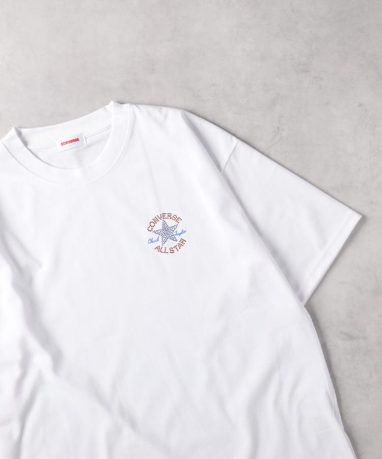 ライトオン(Right-on)のCONVERSE(コンバース)ラインストーンシューズロゴTシャツ15
