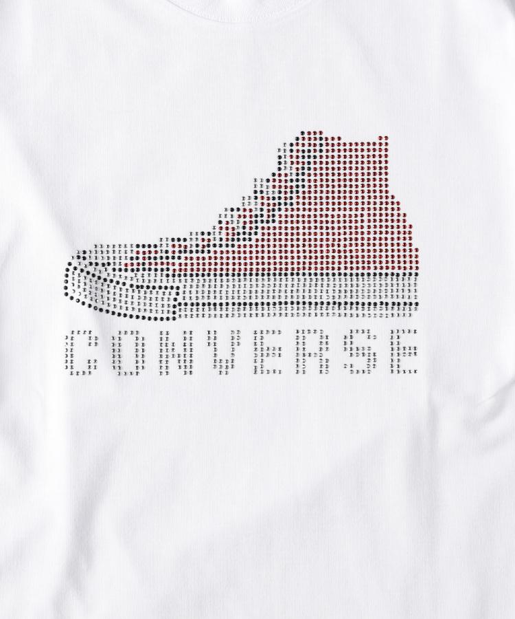 ライトオン(Right-on)のCONVERSE(コンバース)ラインストーンシューズロゴTシャツ24