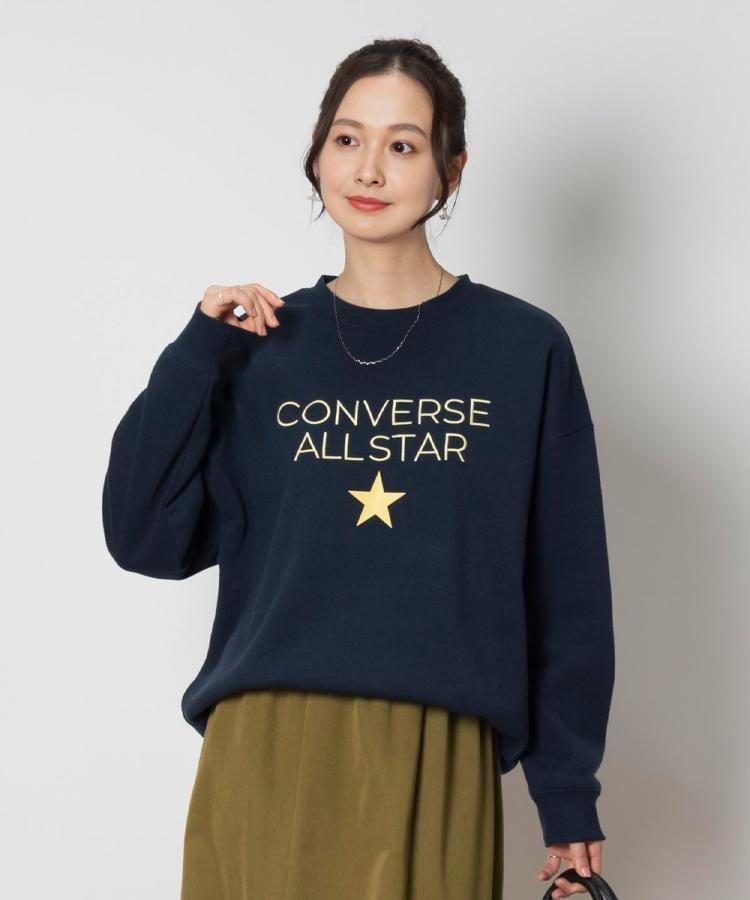 CONVERSE(コンバース)裏起毛ラウンドスウェット（スウェット