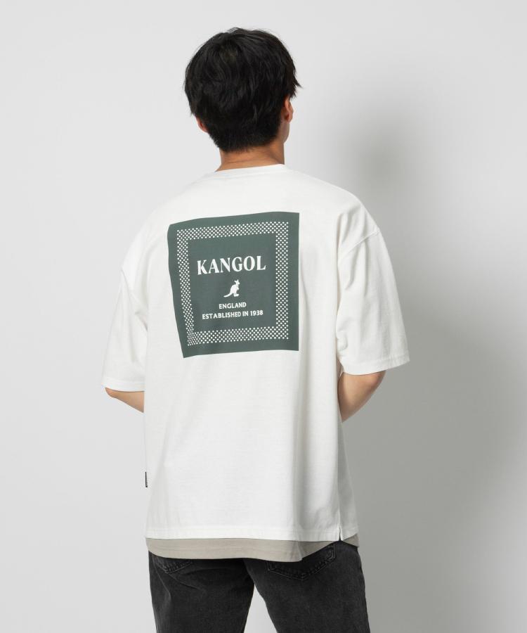 ライトオン(Right-on)のKANGOL(カンゴール)プリントTシャツ ホワイト(0190)