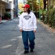 ライトオン(Right-on)のRefurbish(リファービッシュ)裏起毛デザインクルーネックスウェット7