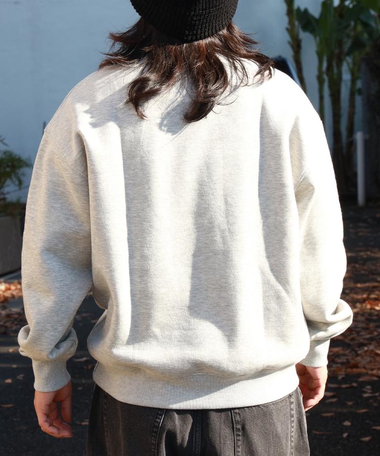 ライトオン(Right-on)のRefurbish(リファービッシュ)【WEB限定】裏起毛デザインクルーネックスウェット6