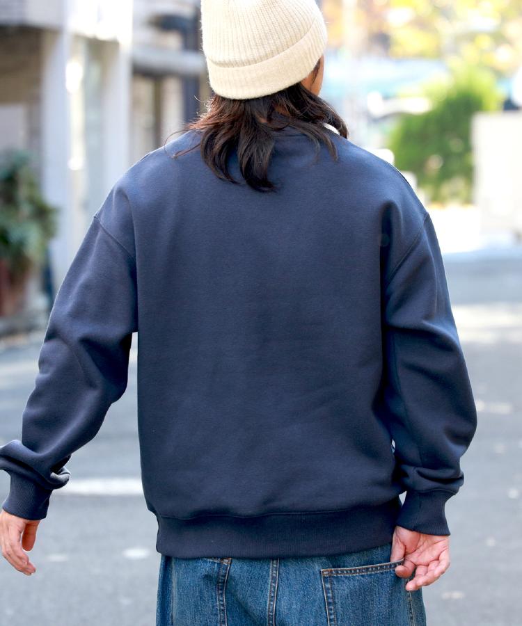 ライトオン(Right-on)のRefurbish(リファービッシュ)【WEB限定】裏起毛デザインクルーネックスウェット17