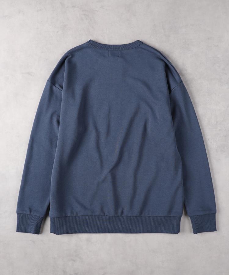 ライトオン(Right-on)のRefurbish(リファービッシュ)フロッキープリントスウェット4