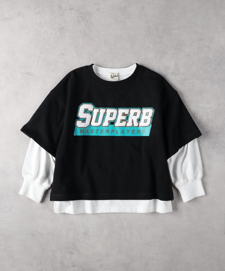 ライトオン(Right-on)のRefurbish(リファービッシュ)レイヤード長袖Ｔシャツ1