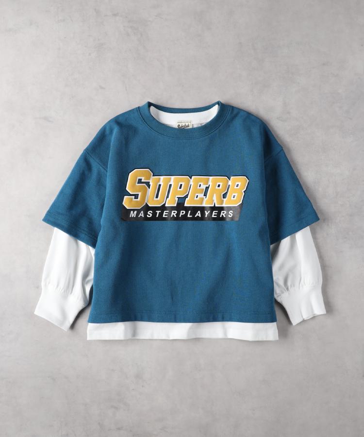 ライトオン(Right-on)のRefurbish(リファービッシュ)レイヤード長袖Ｔシャツ15