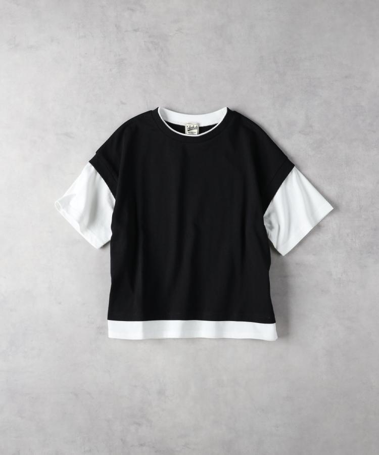 ライトオン(Right-on)のRefurbish(リファービッシュ)フェイクレイヤードＴシャツ1