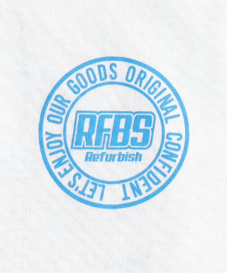 ライトオン(Right-on)のRefurbish(リファービッシュ)サークルバックプリントＴシャツ8