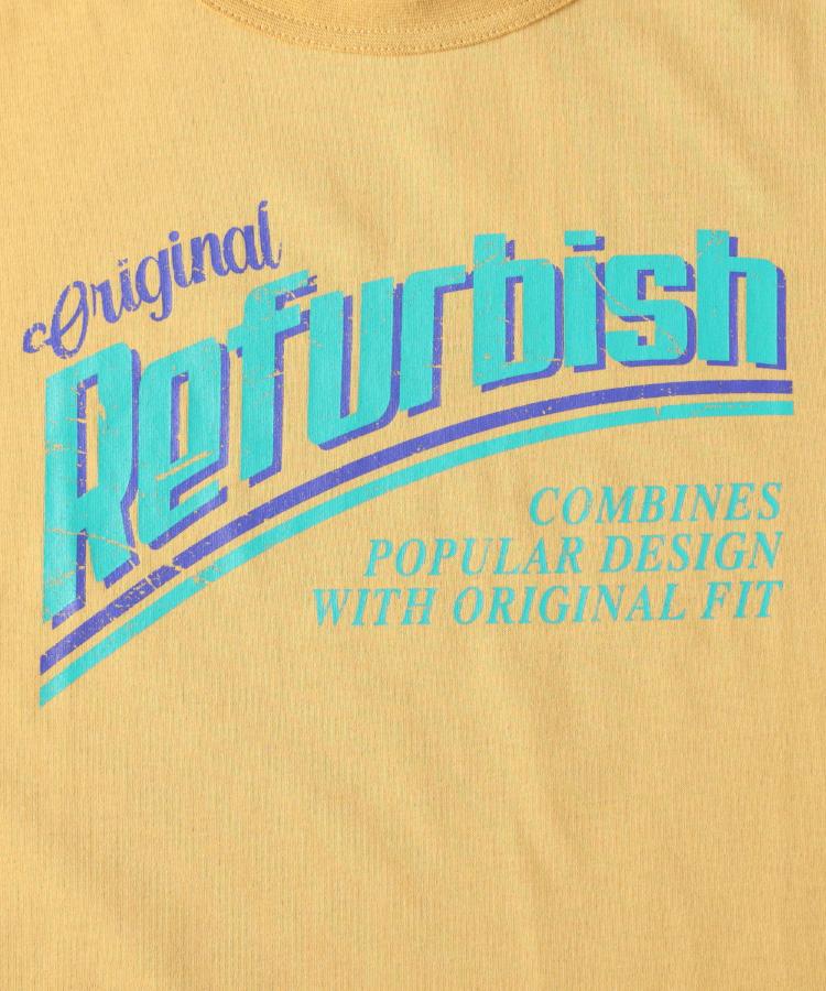 ライトオン(Right-on)のRefurbish(リファービッシュ)グラフィックロゴプリントTシャツ1