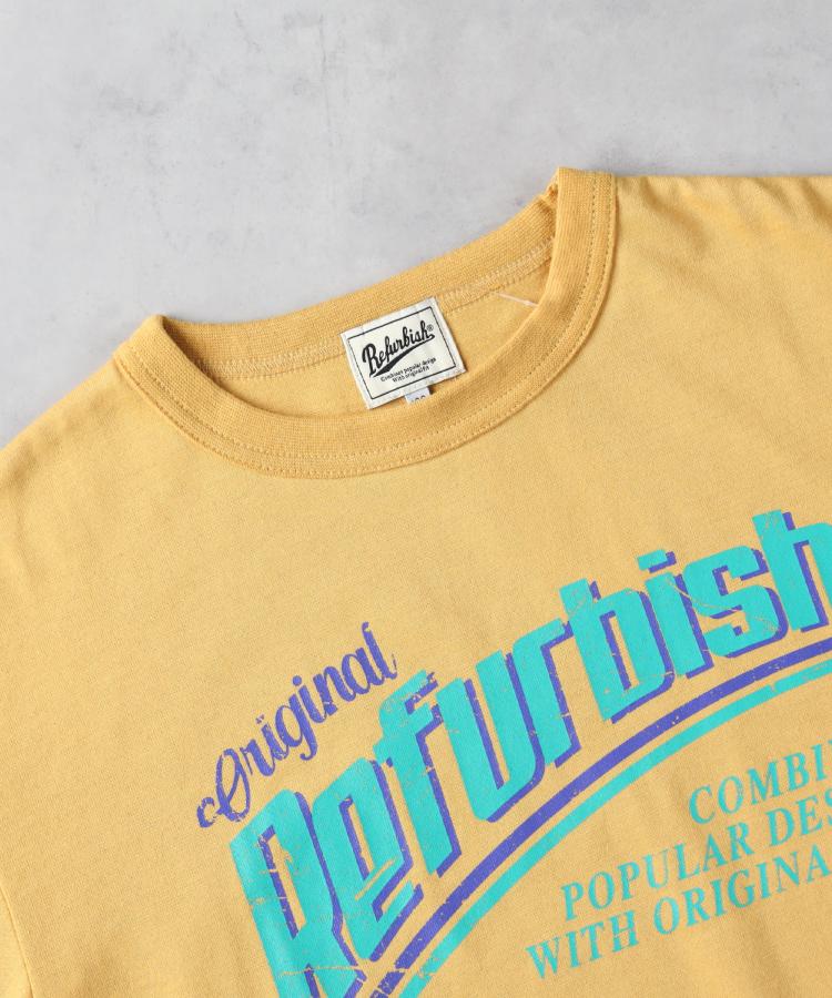 ライトオン(Right-on)のRefurbish(リファービッシュ)グラフィックロゴプリントTシャツ6