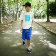 ライトオン(Right-on)のRefurbish(リファービッシュ)フロントプリント半袖Ｔシャツ6