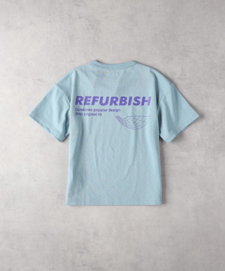 ライトオン(Right-on)のRefurbish(リファービッシュ)バックロゴプリントＴシャツ2