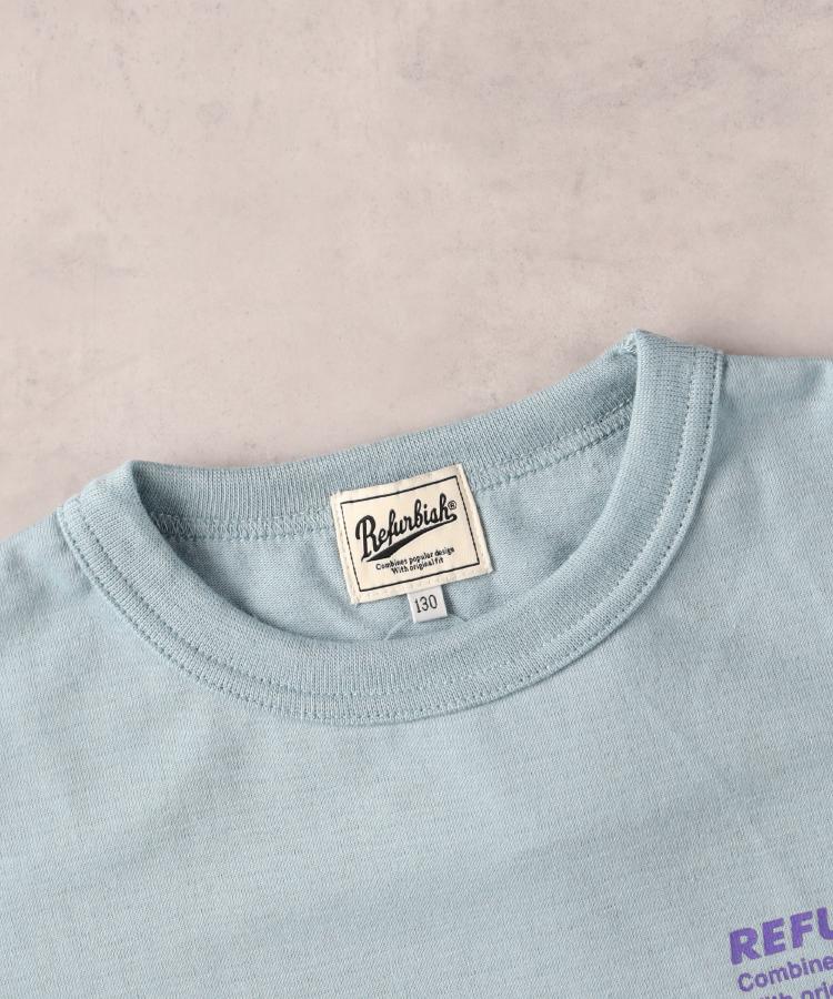 ライトオン(Right-on)のRefurbish(リファービッシュ)バックロゴプリントＴシャツ6