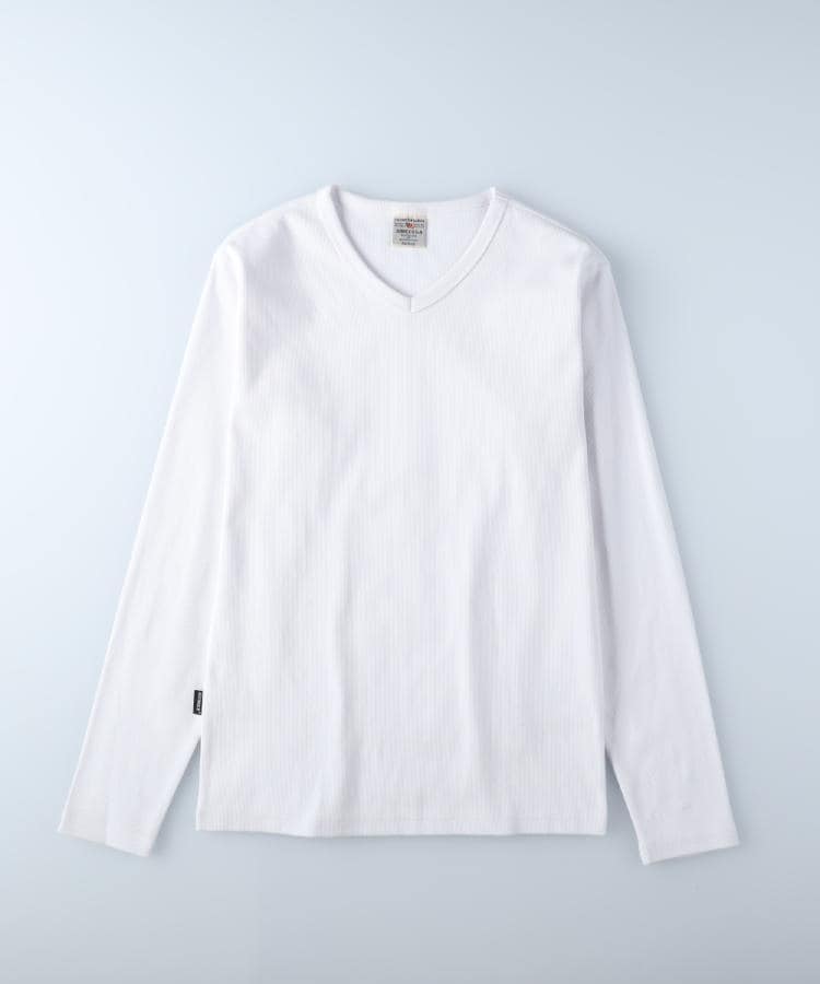 ライトオン(Right-on)のAVIREX(アビレックス)テレコVネック長袖Tシャツ9