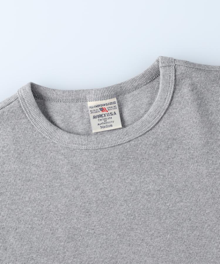 ライトオン(Right-on)のAVIREX(アビレックス)テレコクルーネック長袖Tシャツ5