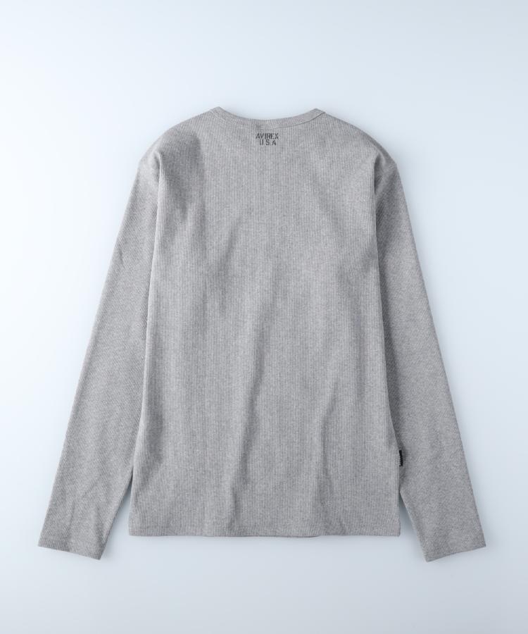 ライトオン(Right-on)のAVIREX(アビレックス)テレコクルーネック長袖Tシャツ7