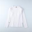 ライトオン(Right-on)のAVIREX(アビレックス)テレコクルーネック長袖Tシャツ ホワイト(0090)