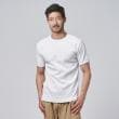 ライトオン(Right-on)のAVIREX(アビレックス)テレコクルーネックＴシャツ ホワイト(0090)