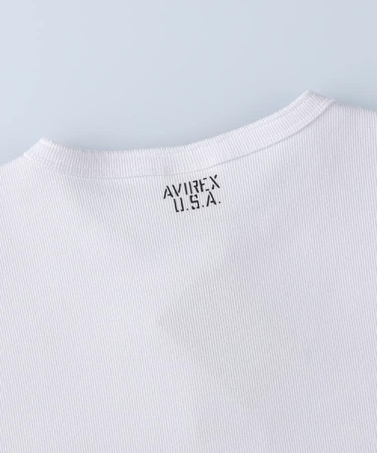 ライトオン(Right-on)のAVIREX(アビレックス)テレコヘンリーネックＴシャツ13