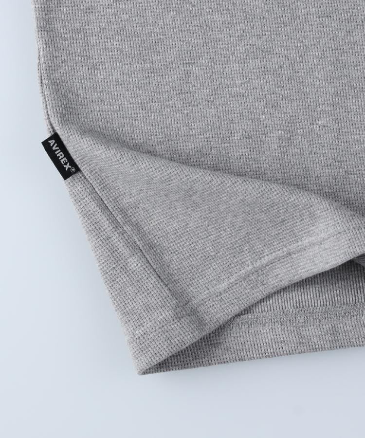 ライトオン(Right-on)のAVIREX(アビレックス)ミニワッフルＶネックＴシャツ8