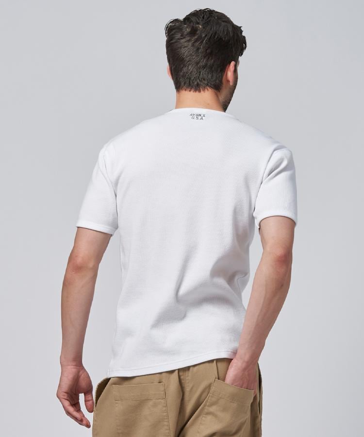 ライトオン(Right-on)のAVIREX(アビレックス)ミニワッフルクルーＴシャツ13