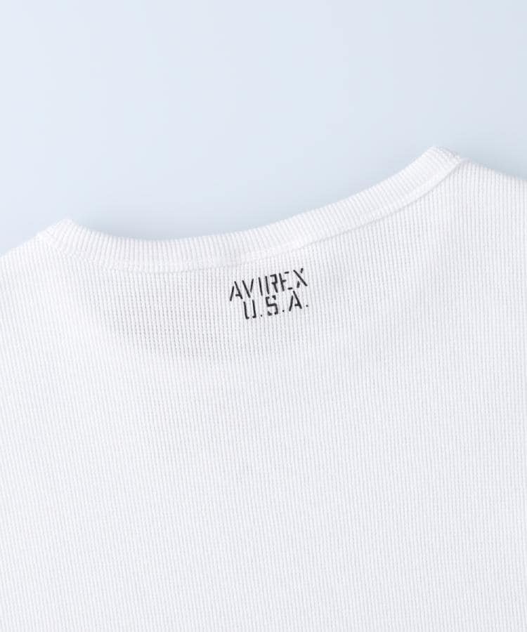 ライトオン(Right-on)のAVIREX(アビレックス)ミニワッフルクルーＴシャツ15