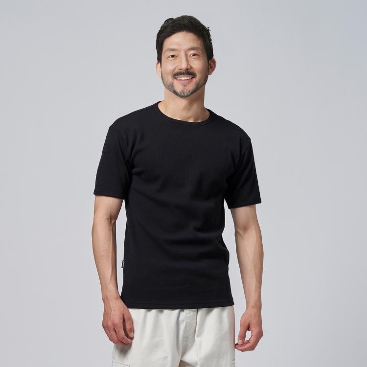 ライトオン(Right-on)のAVIREX(アビレックス)ミニワッフルクルーＴシャツ Ｔシャツ
