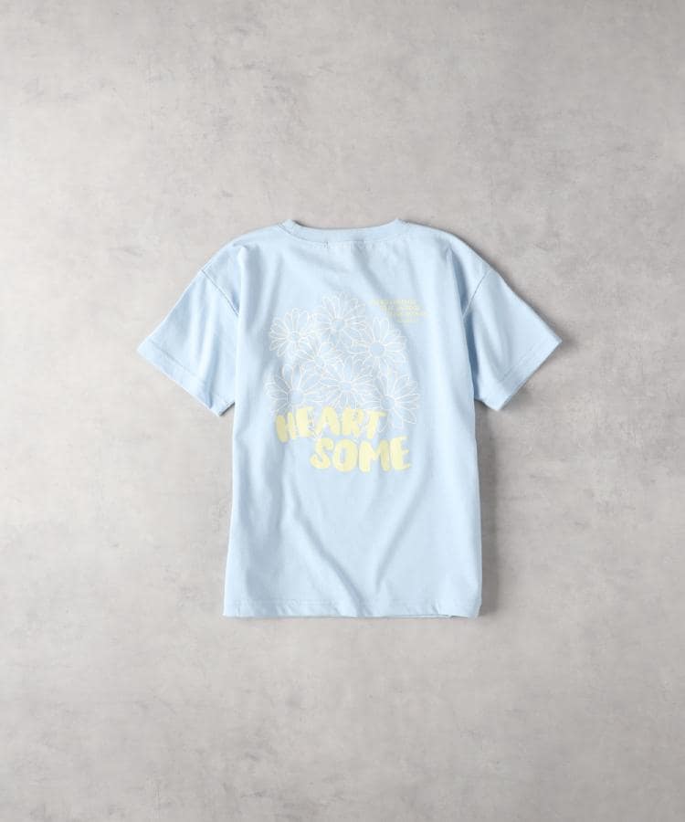 ライトオン(Right-on)のVIVIAN BLUE(ヴィヴィアンブルー)フラワーグラフィックＴシャツ8