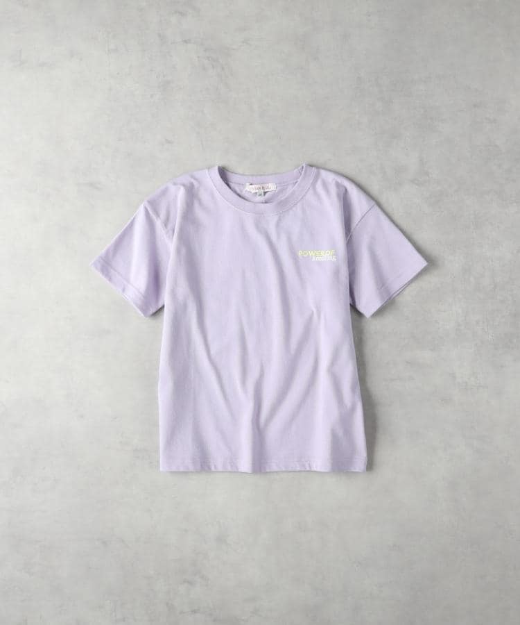ライトオン(Right-on)のVIVIAN BLUE(ヴィヴィアンブルー)メッセージグラフィックＴシャツ2