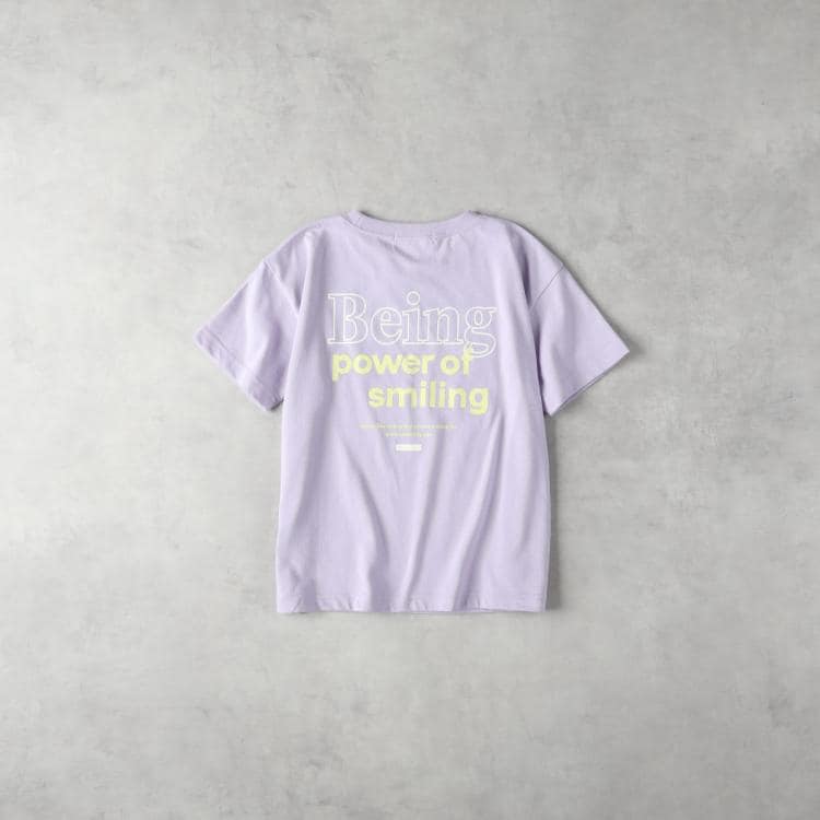 ライトオン(Right-on)のVIVIAN BLUE(ヴィヴィアンブルー)メッセージグラフィックＴシャツ Ｔシャツ