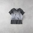 ライトオン(Right-on)のVIVIAN BLUE(ヴィヴィアンブルー)チュールドッキングＴシャツ ダークグレー(0097)