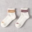 ライトオン(Right-on)のHealthknit(ヘルスニット)【2色セット】ラインソックス3