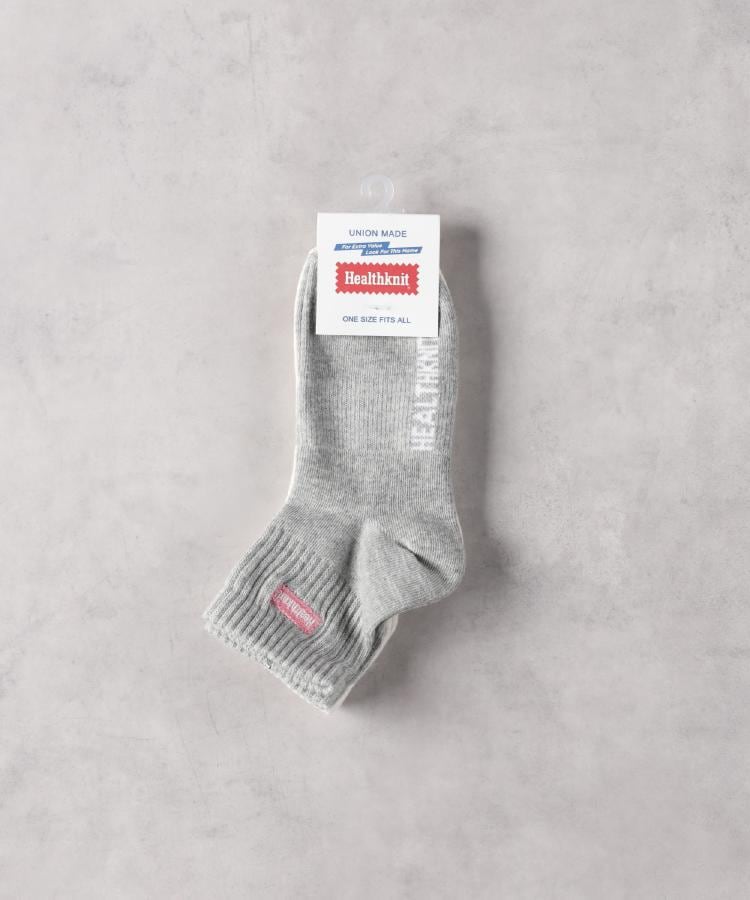 ライトオン(Right-on)のHealthknit(ヘルスニット)【2足セット】ヘルスニットソックス ブルー(0008)