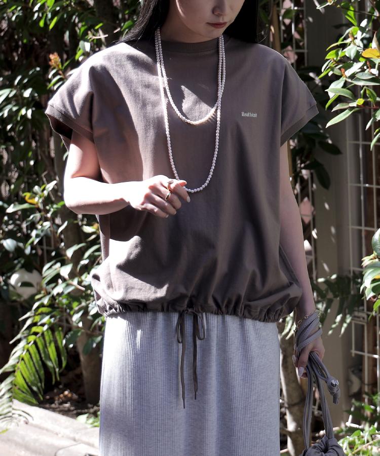 ライトオン(Right-on)のHealthknit(ヘルスニット)スピンドルスリーブＴシャツ9