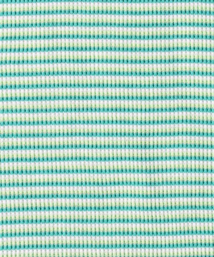 ライトオン(Right-on)のHealthknit(ヘルスニット)ボーダーワッフルＴシャツ7