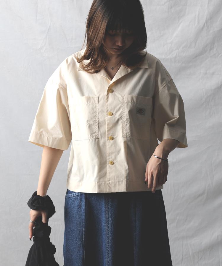 ライトオン(Right-on)のDickies(ディッキーズ)コットンダンプシャツ キナリ(0071)