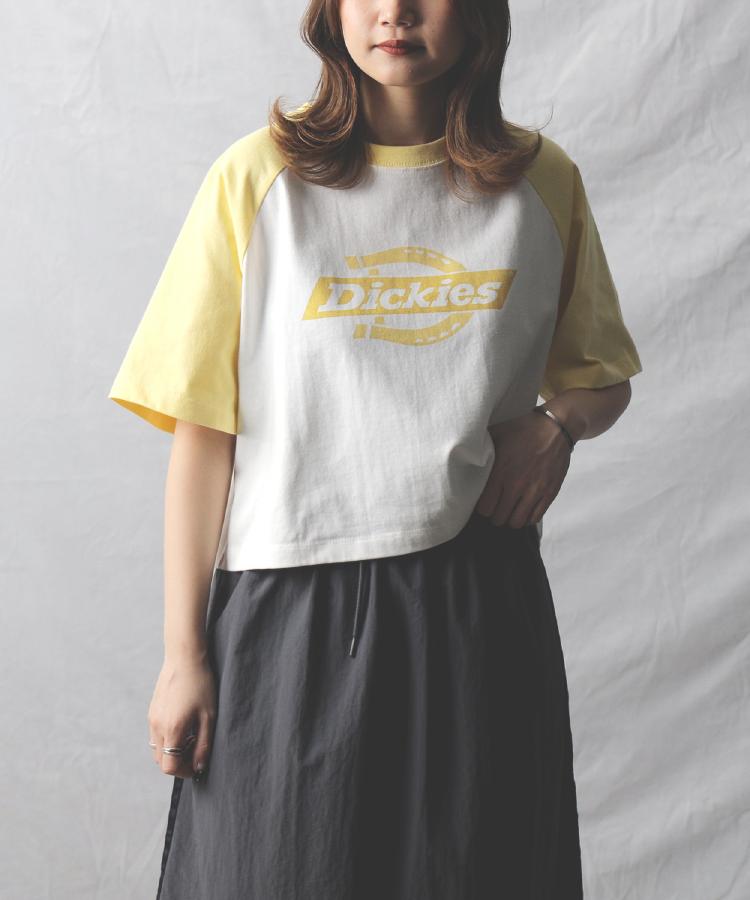 ライトオン(Right-on)のDickies(ディッキーズ)プリントラグランＴシャツ1