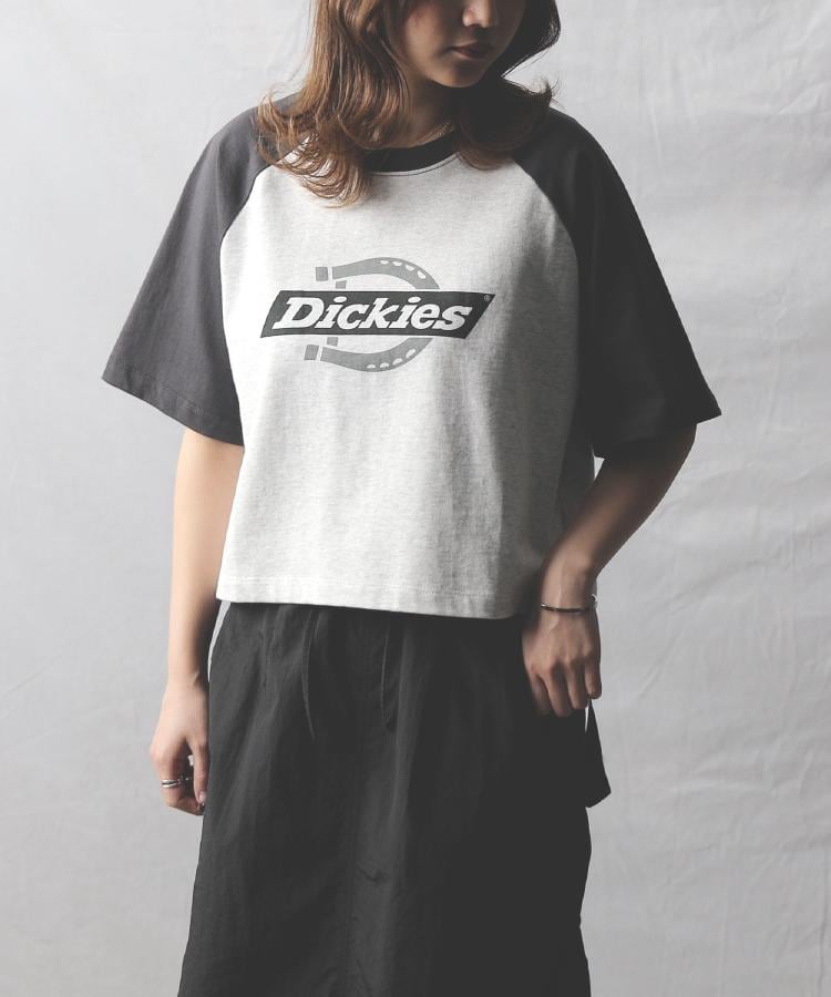 ライトオン(Right-on)のDickies(ディッキーズ)プリントラグランＴシャツ10