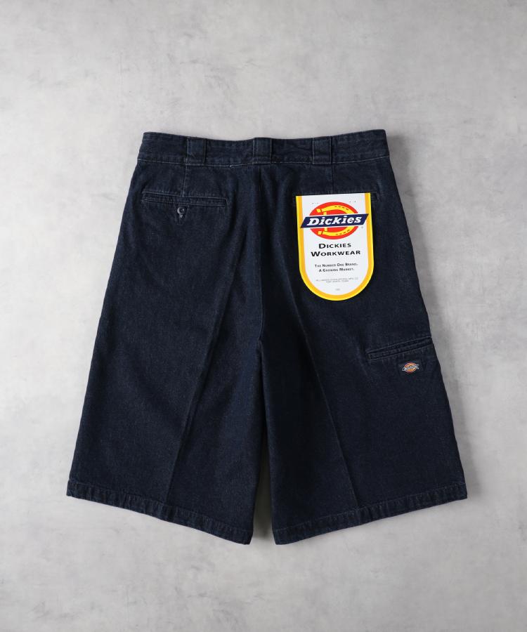 ライトオン(Right-on)のDickies(ディッキーズ)ＴＣ・デニムショーツ ダークインディゴブルー(0006)