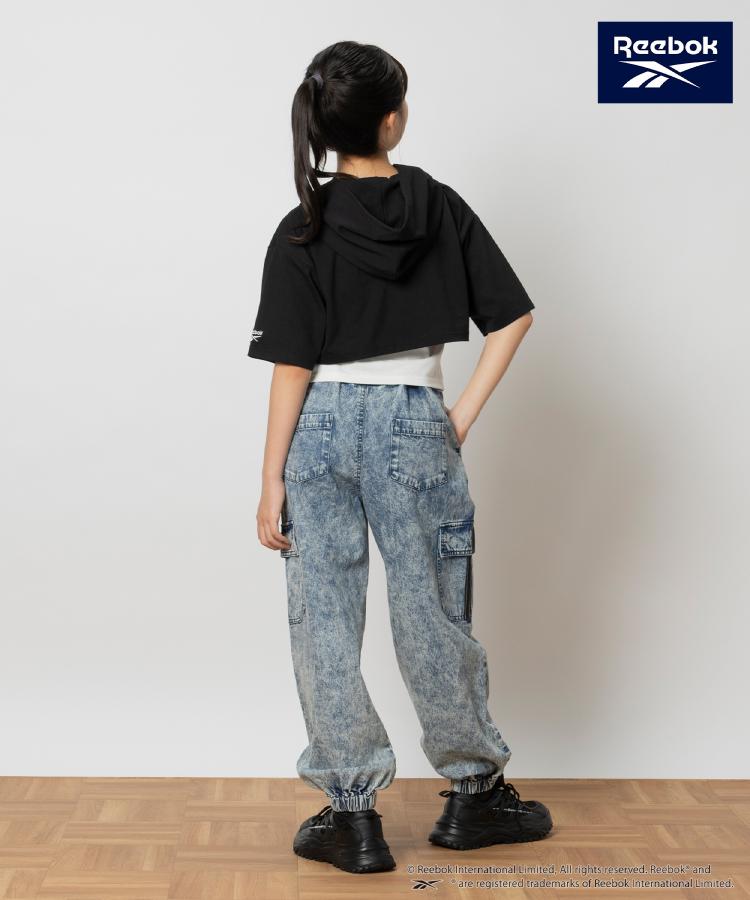 ライトオン(Right-on)のReebok(リーボック)半袖レイヤードパーカー7