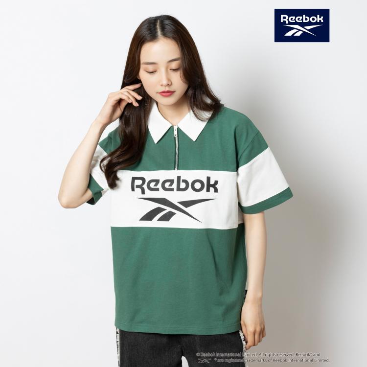 ライトオン(Right-on)のReebok(リーボック)ハーフジップポロシャツ ポロシャツ