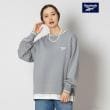 ライトオン(Right-on)のReebok(リーボック)レイヤードクルースウェット ブルー(0015)