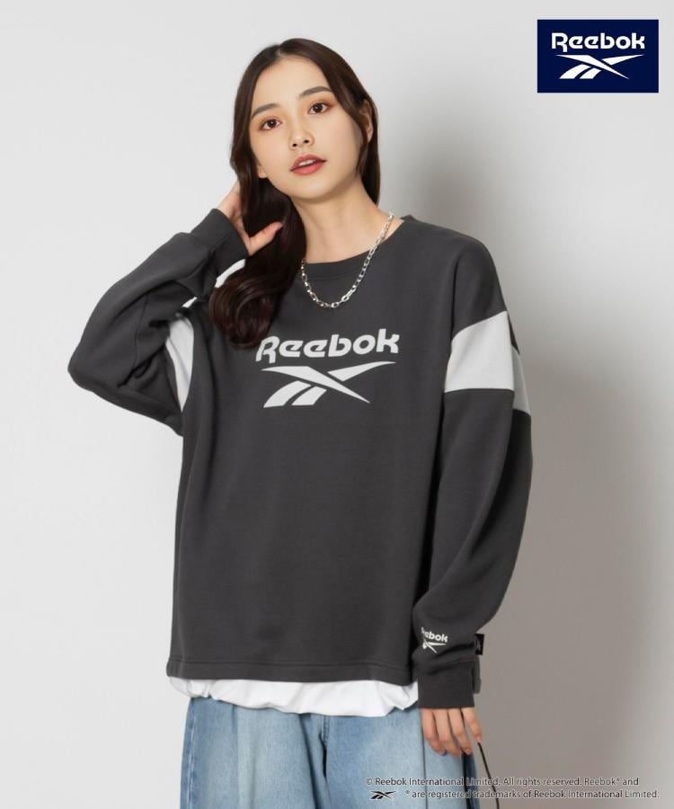 ライトオン(Right-on)のReebok(リーボック)ドローコードレイヤード ダークグレー(0097)