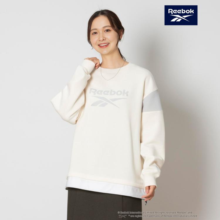 ライトオン(Right-on)のReebok(リーボック)ドローコードレイヤード スウェット・トレーナー