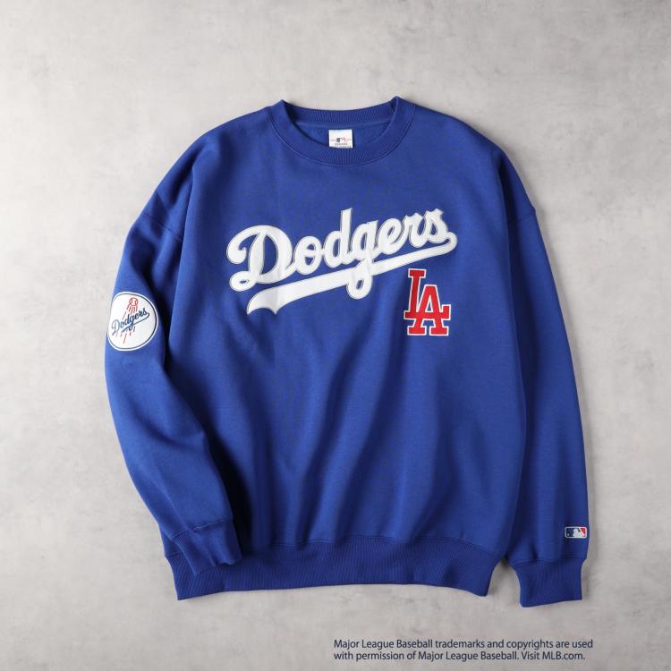 ライトオン(Right-on)のMLB(エムエルビー)チームワッペンクルースウェット スウェット・トレーナー