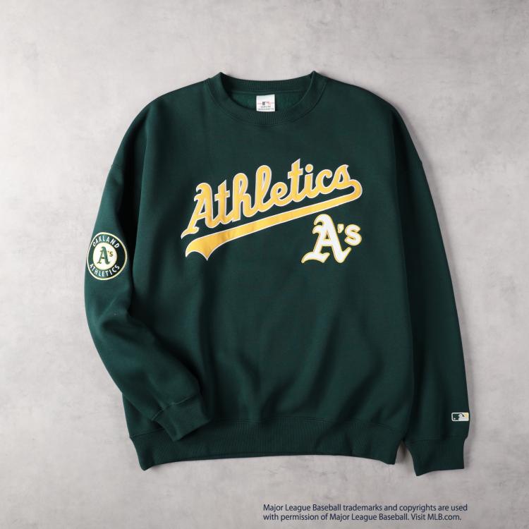 ライトオン(Right-on)のMLB(エムエルビー)チームワッペンクルースウェット スウェット・トレーナー