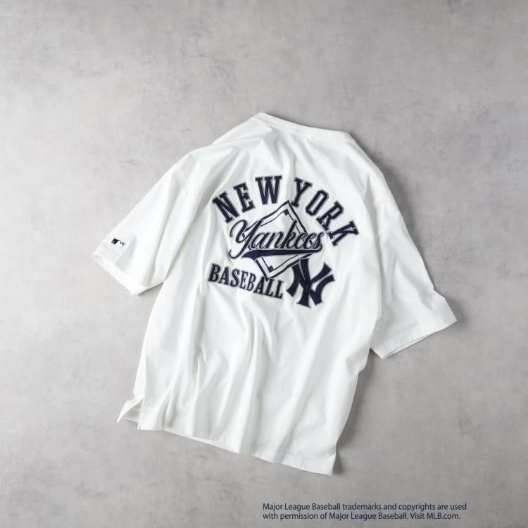 ライトオン(Right-on)のMLB(エムエルビー)【Right-on別注】ワッペンプリントTシャツ Ｔシャツ