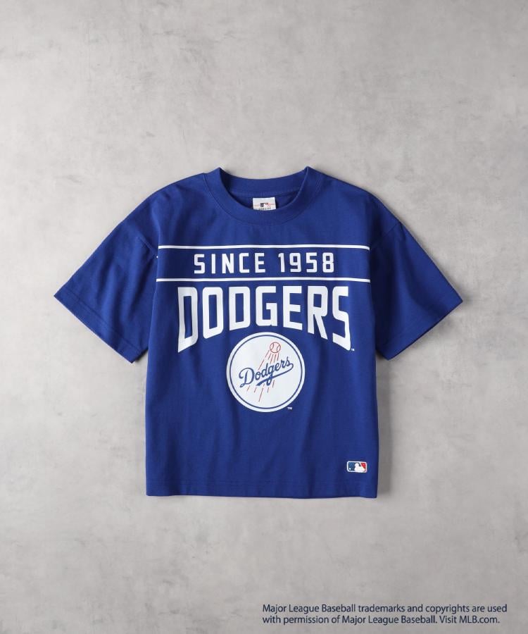 ライトオン(Right-on)のMLB(エムエルビー)チームロゴＴシャツ ブルー(0015)