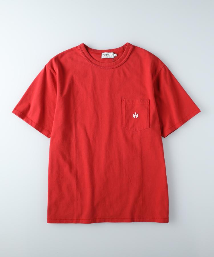 ライトオン(Right-on)のHollywood athletic co(ハリウッドアスレチックカンパニー)ワンポイントTシャツ2