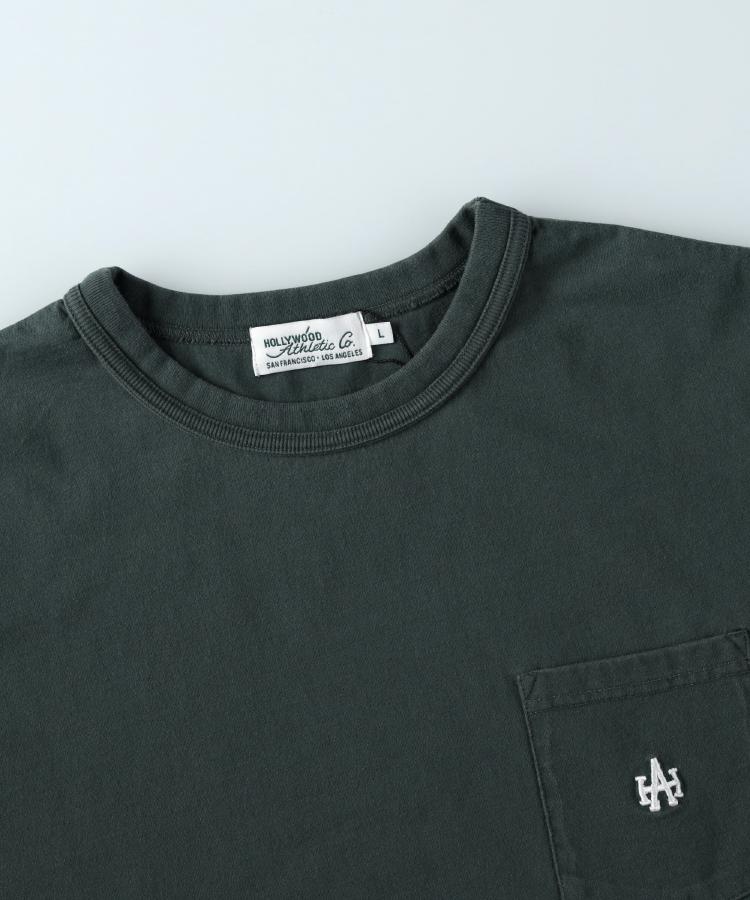 ライトオン(Right-on)のHollywood athletic co(ハリウッドアスレチックカンパニー)ワンポイントTシャツ3